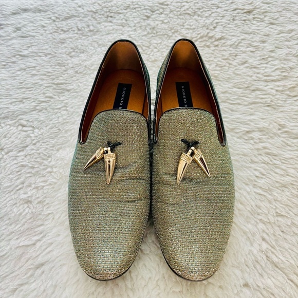 Steve Madden Metallic Silver Slide On/Loafers Men’s Shoes size 10M main image 5
